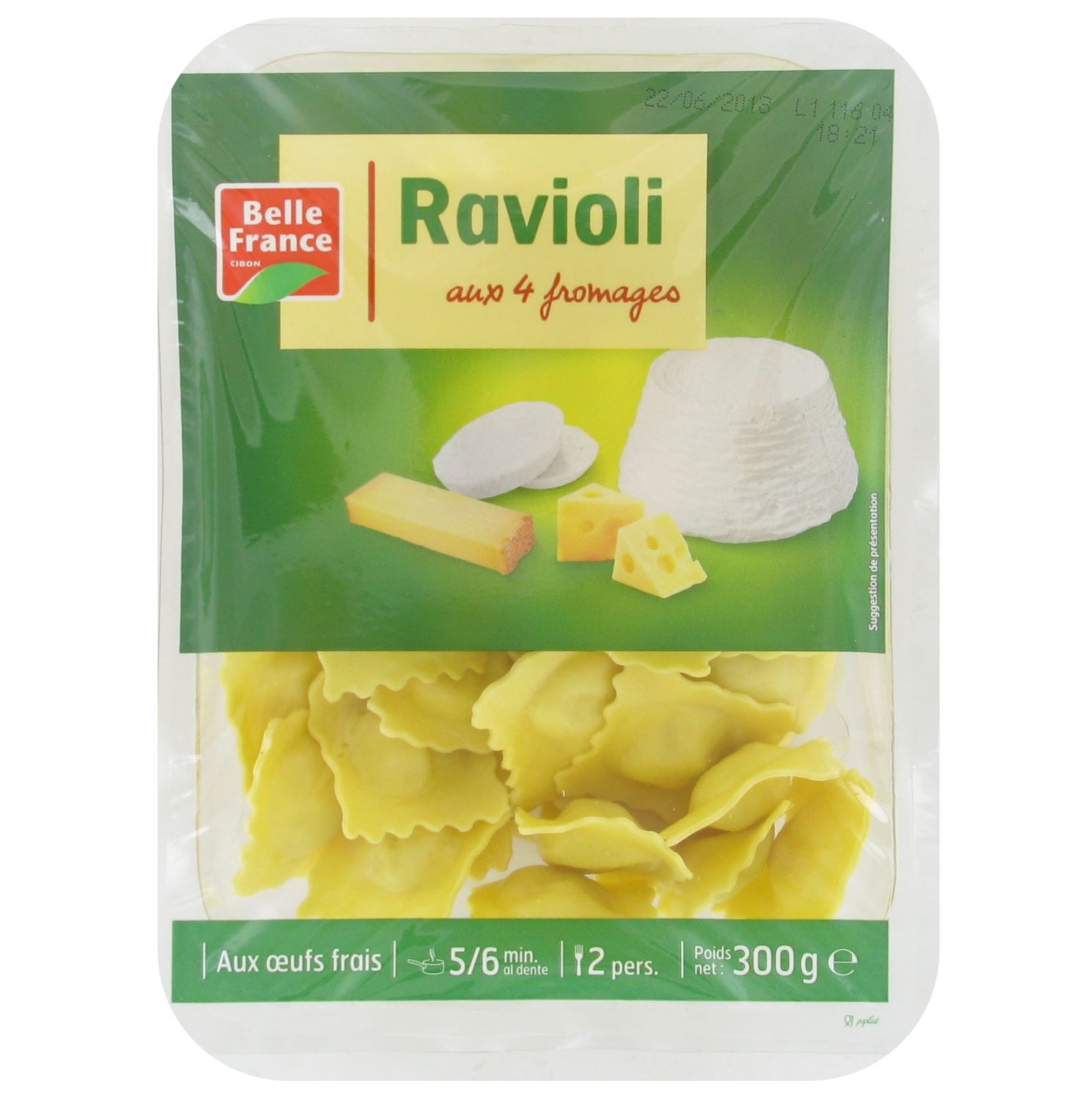 Ravioli aux 4 fromages